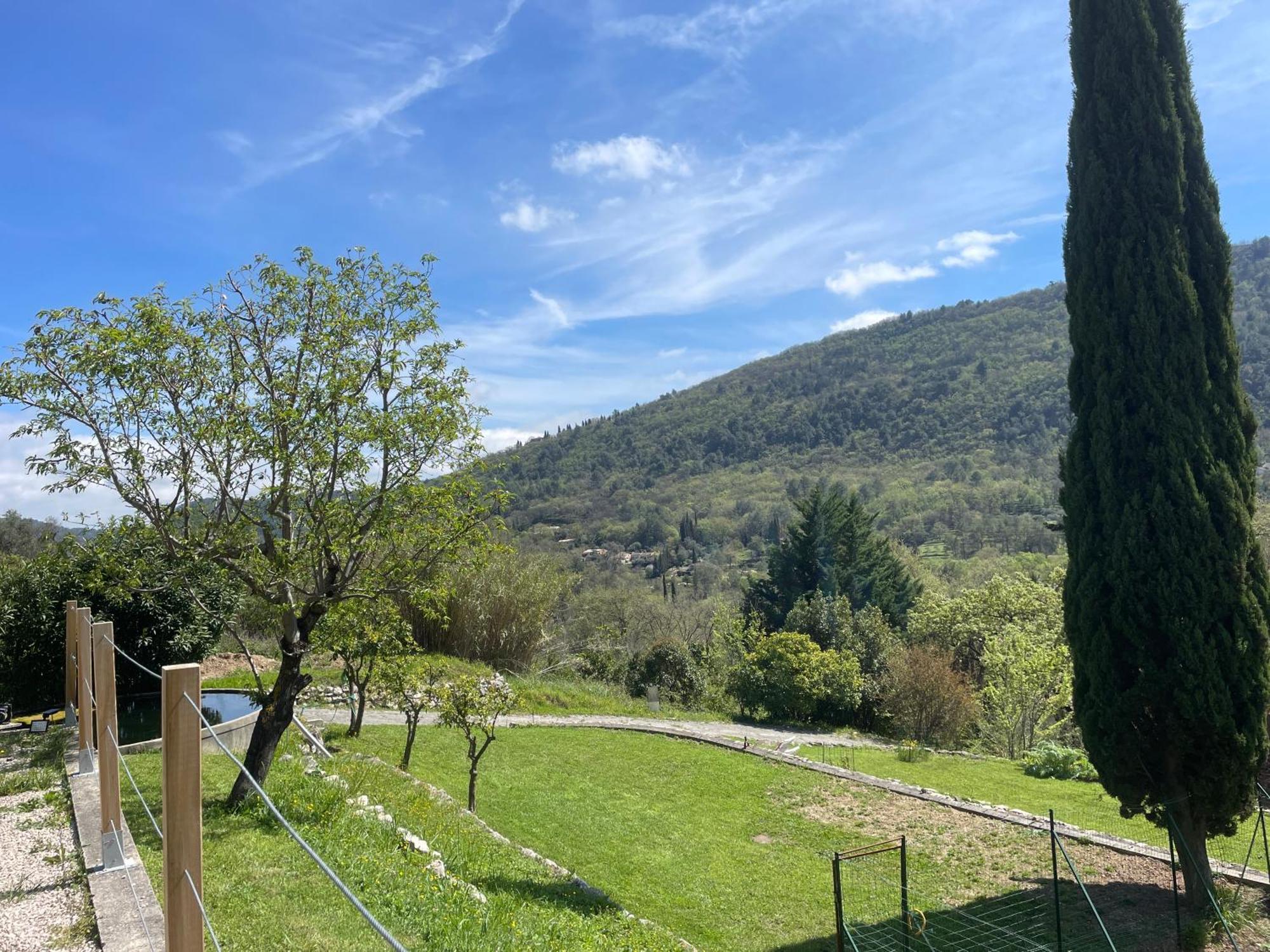 Luva D'Azur, Rez De Villa Le Riou - Le Vallon Le Bar-sur-Loup エクステリア 写真