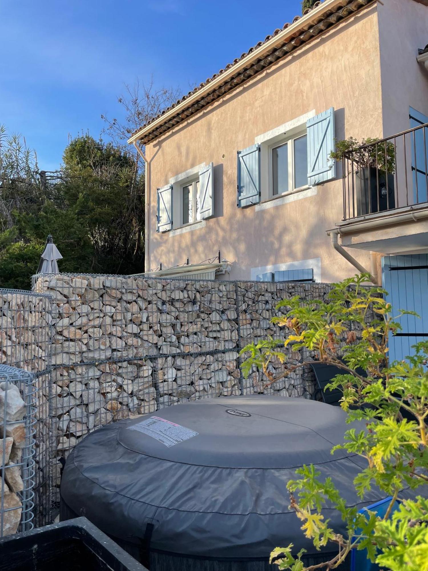 Luva D'Azur, Rez De Villa Le Riou - Le Vallon Le Bar-sur-Loup エクステリア 写真