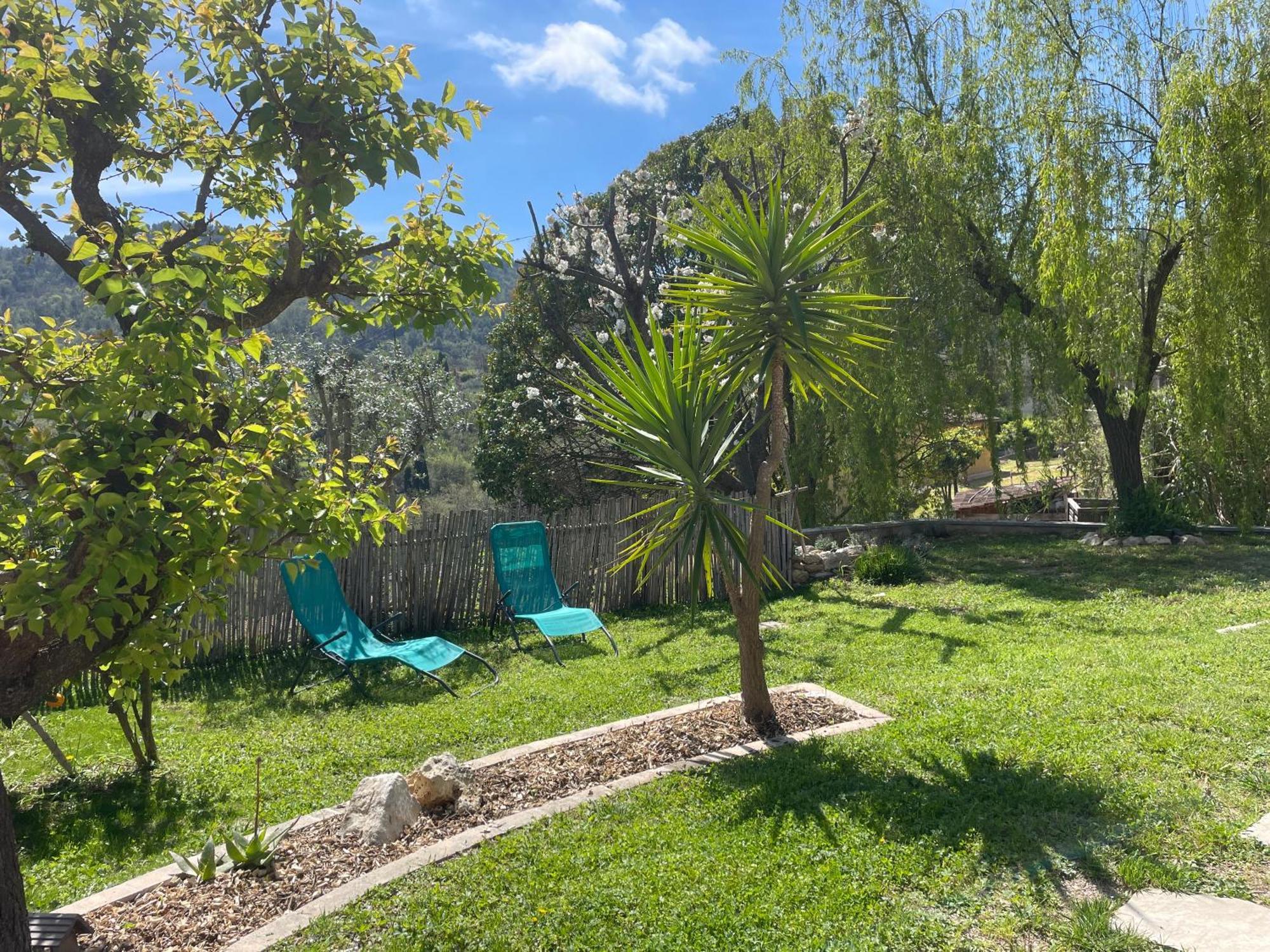 Luva D'Azur, Rez De Villa Le Riou - Le Vallon Le Bar-sur-Loup エクステリア 写真