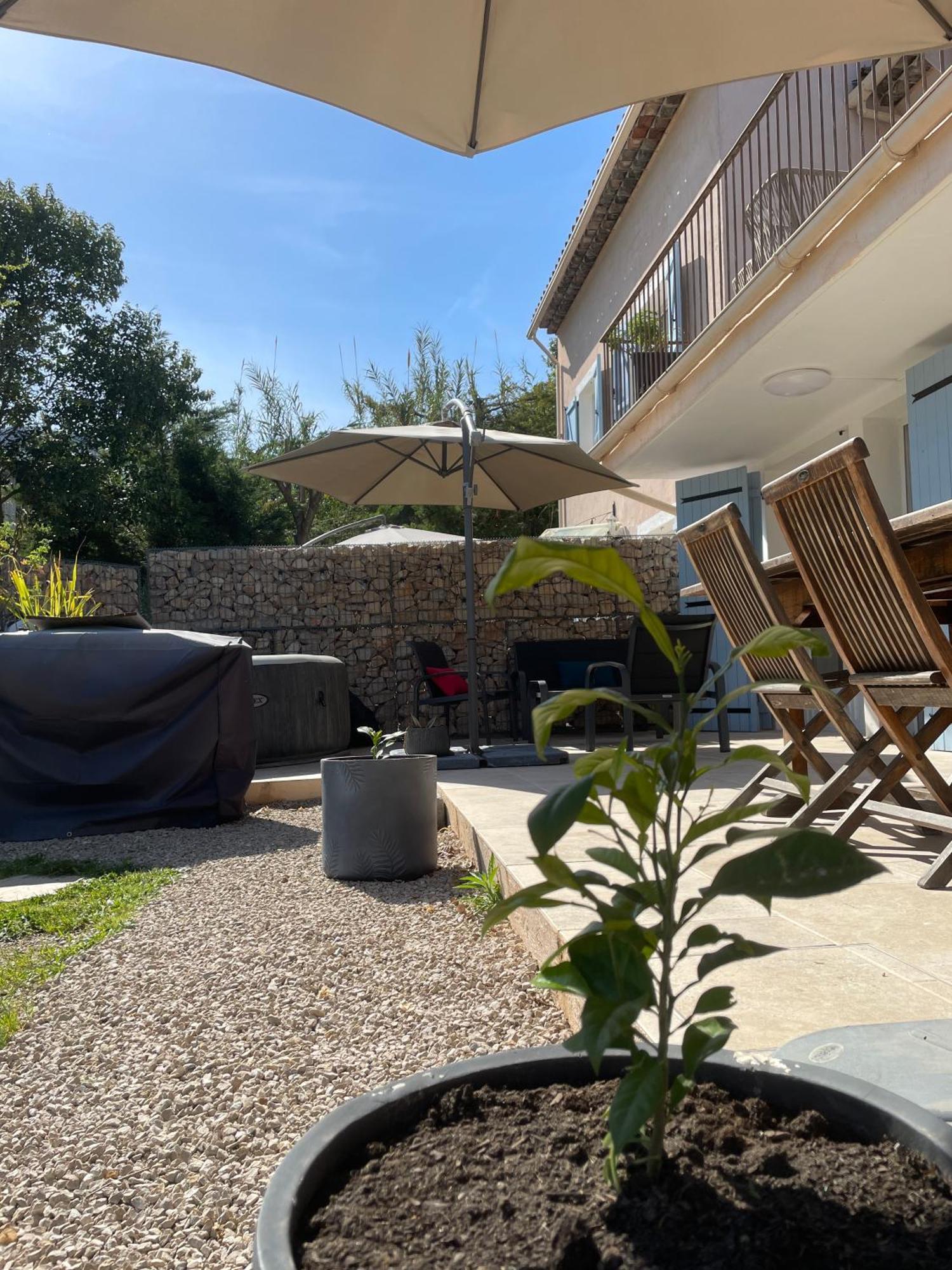 Luva D'Azur, Rez De Villa Le Riou - Le Vallon Le Bar-sur-Loup エクステリア 写真
