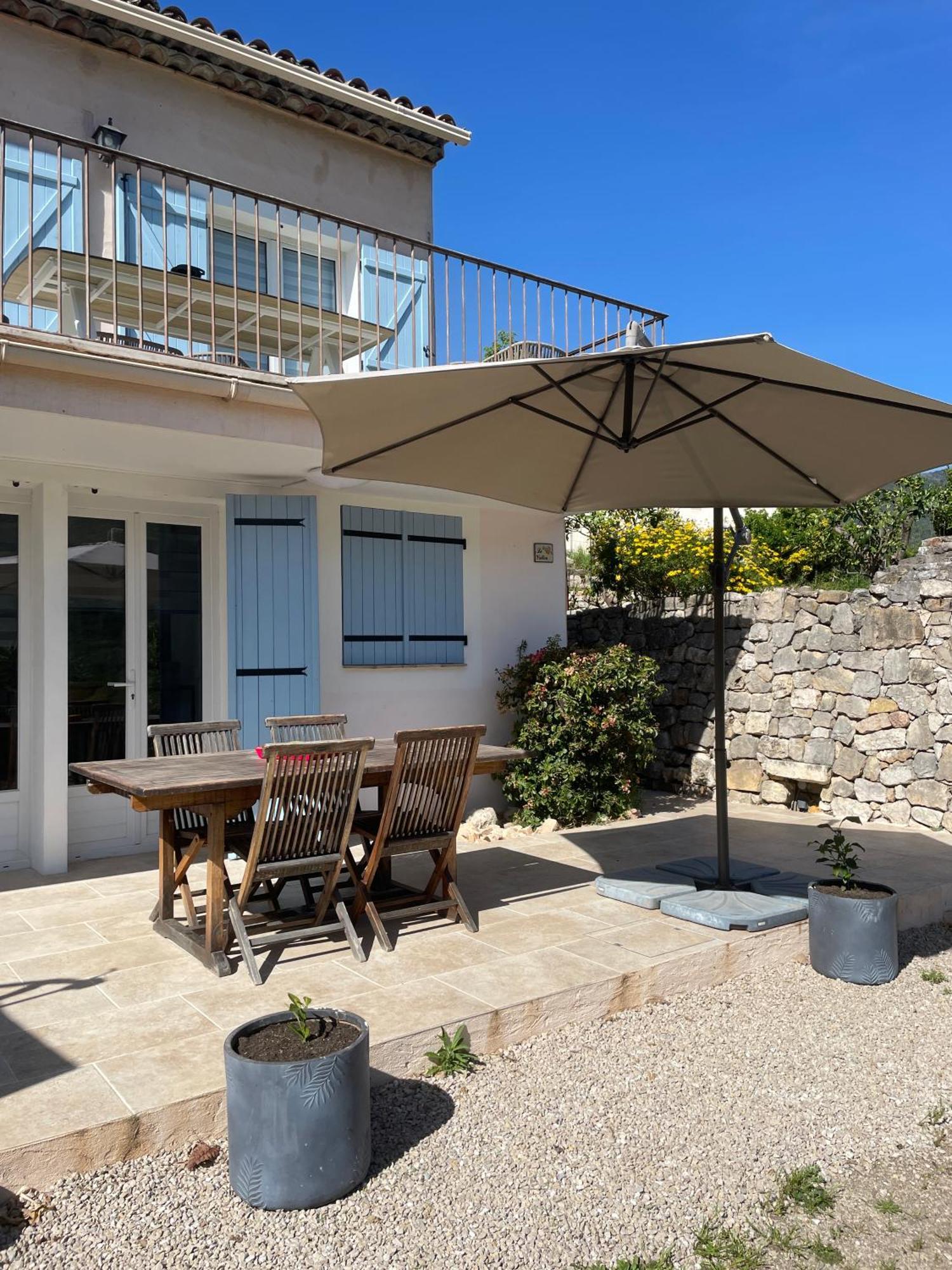 Luva D'Azur, Rez De Villa Le Riou - Le Vallon Le Bar-sur-Loup エクステリア 写真