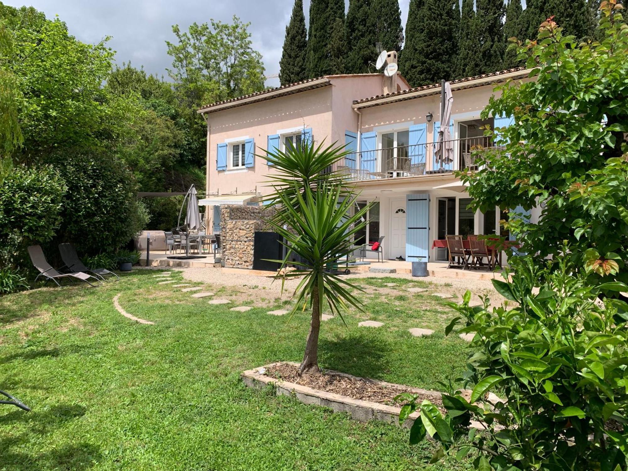 Luva D'Azur, Rez De Villa Le Riou - Le Vallon Le Bar-sur-Loup エクステリア 写真